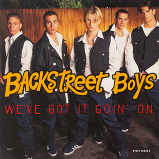 Backstreet Boys — We&#039;ve Got It Goin&#039; On cover artwork
