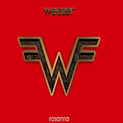 Weezer Rosanna cover artwork