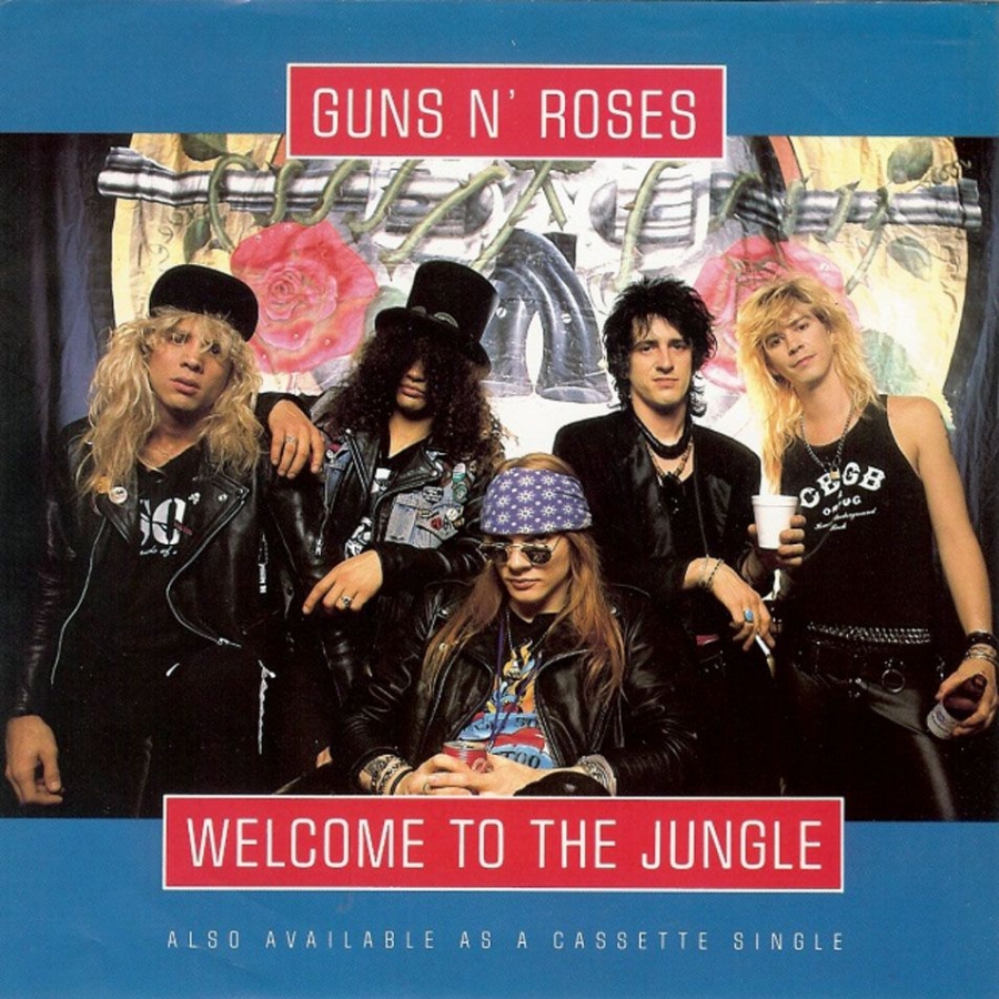 Guns N&#039; Roses — Welcome to the Jungle cover artwork