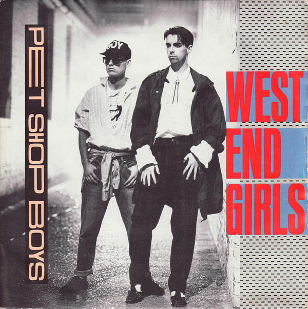 Pet Shop Boys West End Girls cover artwork