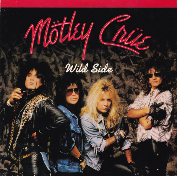 Mötley Crüe Wild Side cover artwork