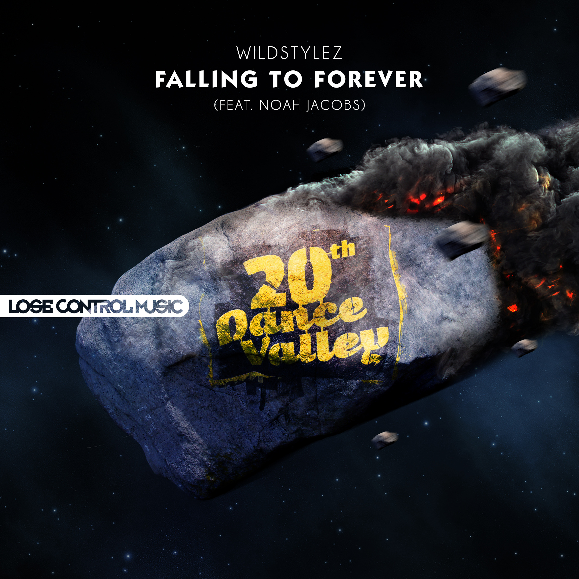 Wildstylez featuring Noah Jacobs — Falling To Forever cover artwork