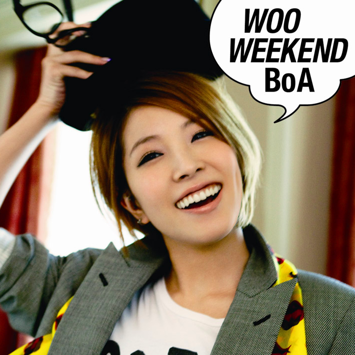 BoA Woo Weekend cover artwork