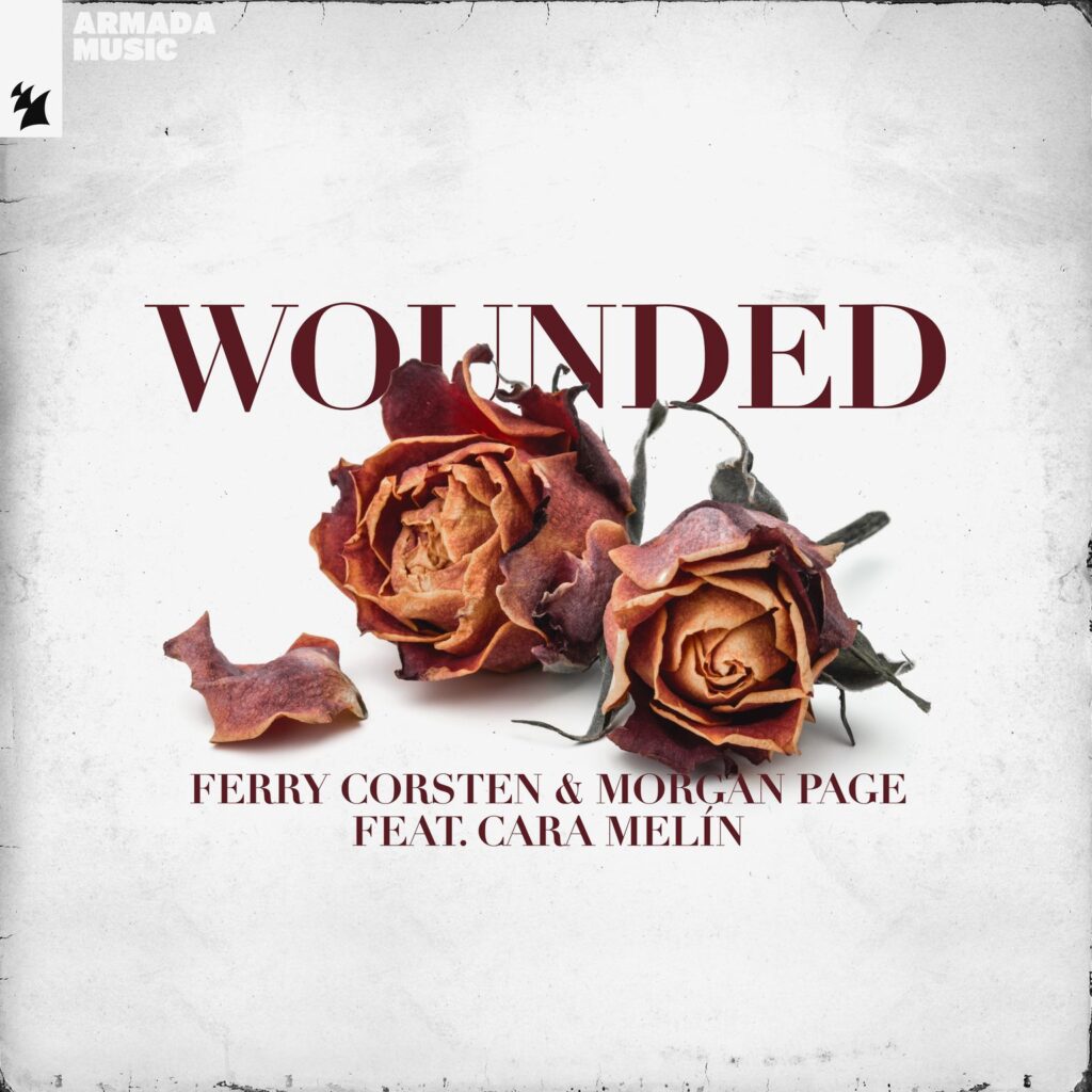 Ferry Corsten & Morgan Page featuring Cara Melín — Wounded cover artwork