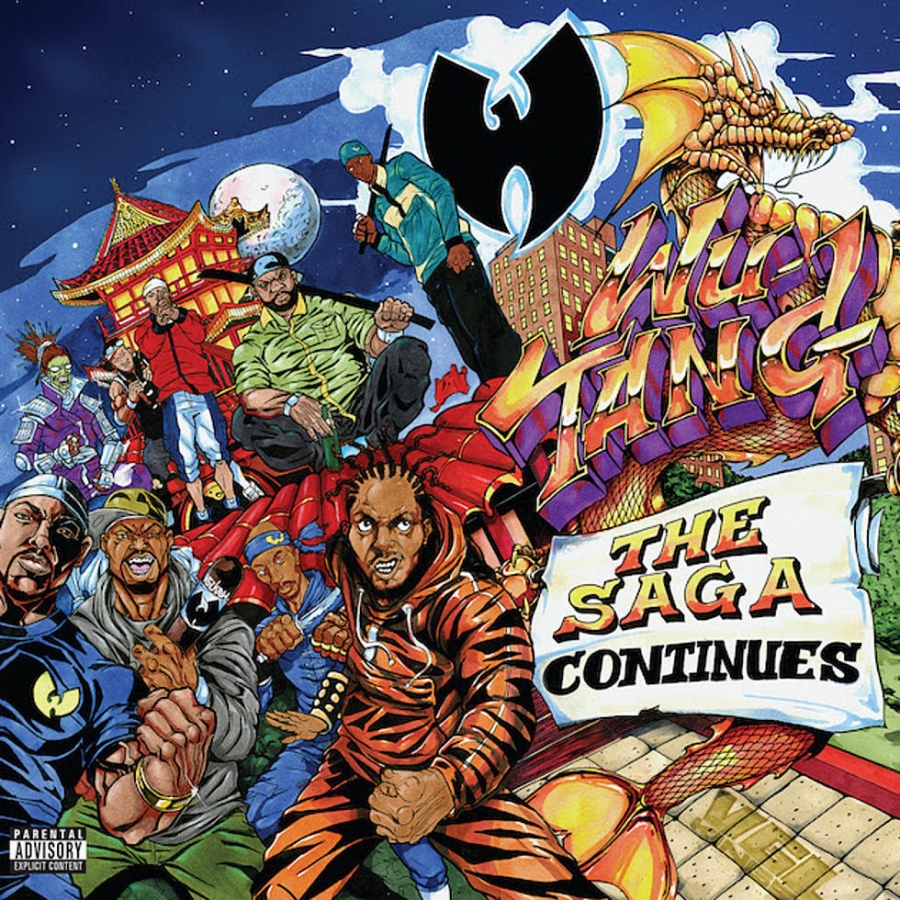 Wu-Tang Clan The Saga Continues cover artwork