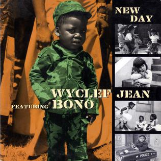 Wyclef Jean & Bono — New Day cover artwork