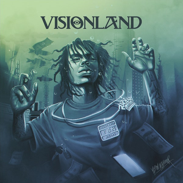 YBN Nahmir Visionland cover artwork