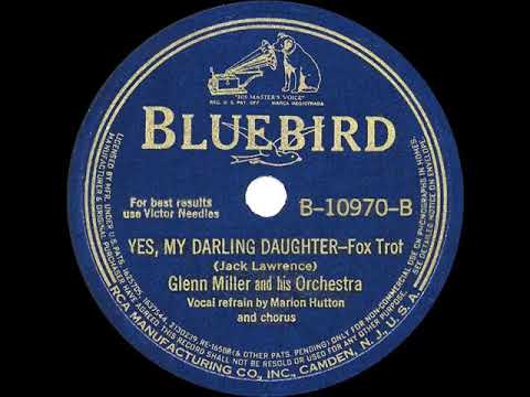 Glenn Miller — Yes, My Darling Daughter cover artwork