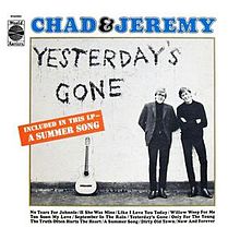 Chad &amp; Jeremy Yesterday&#039;s Gone cover artwork