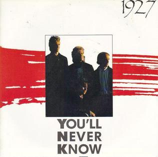 1927 You&#039;ll Never Know cover artwork