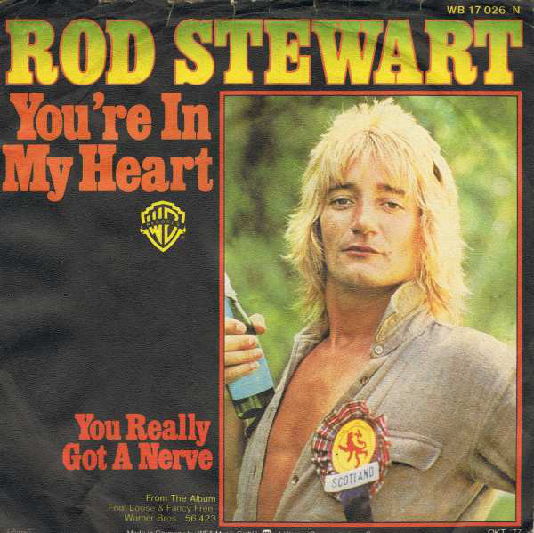 Rod Stewart — You&#039;re in My Heart cover artwork