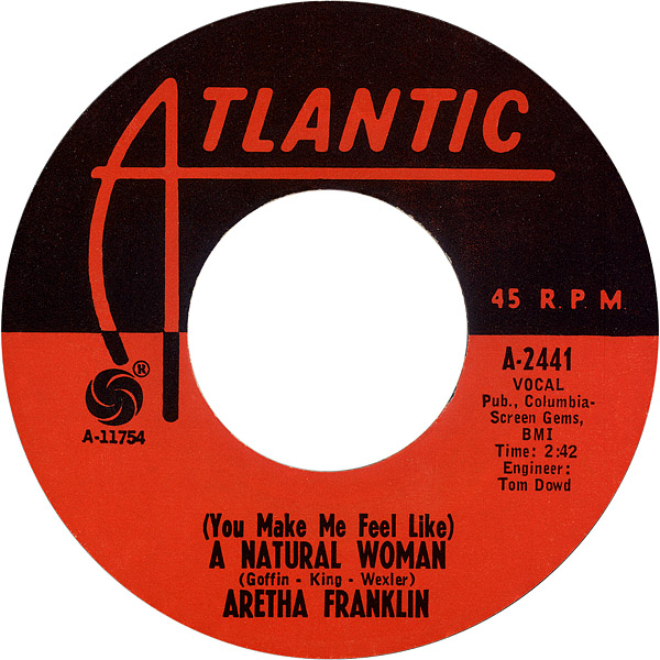 Aretha Franklin — (You Make Me Feel Like) A Natural Woman cover artwork