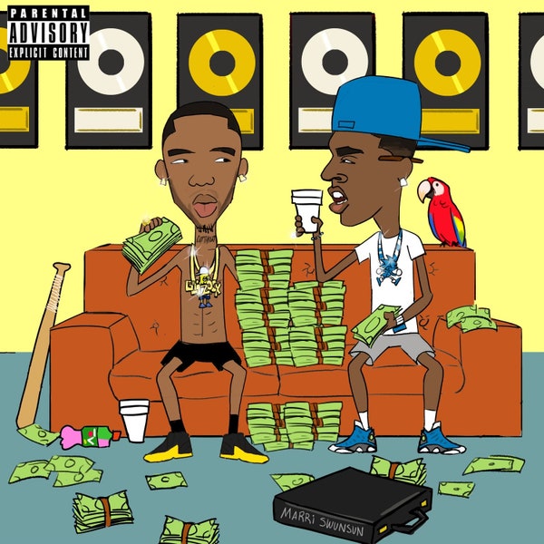 Young Dolph & Key Glock — What u see is what u get cover artwork