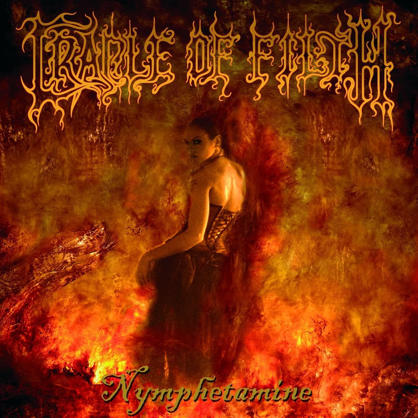 Cradle of Filth Nymphetamine cover artwork