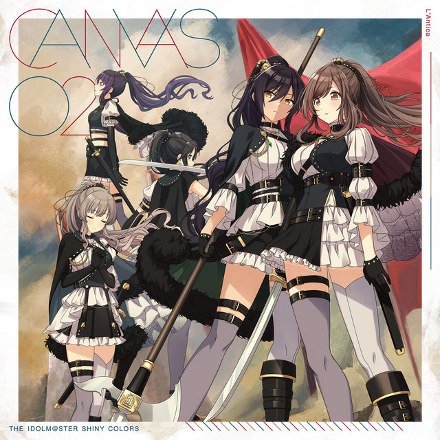 L'Antica THE IDOLM@STER SHINY COLORS "CANVAS" 02 cover artwork