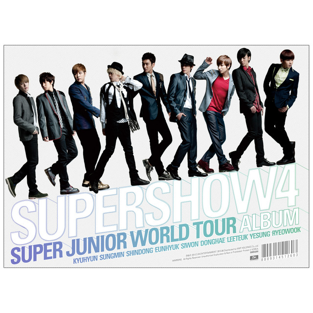 Super Junior SUPER SHOW 4 cover artwork
