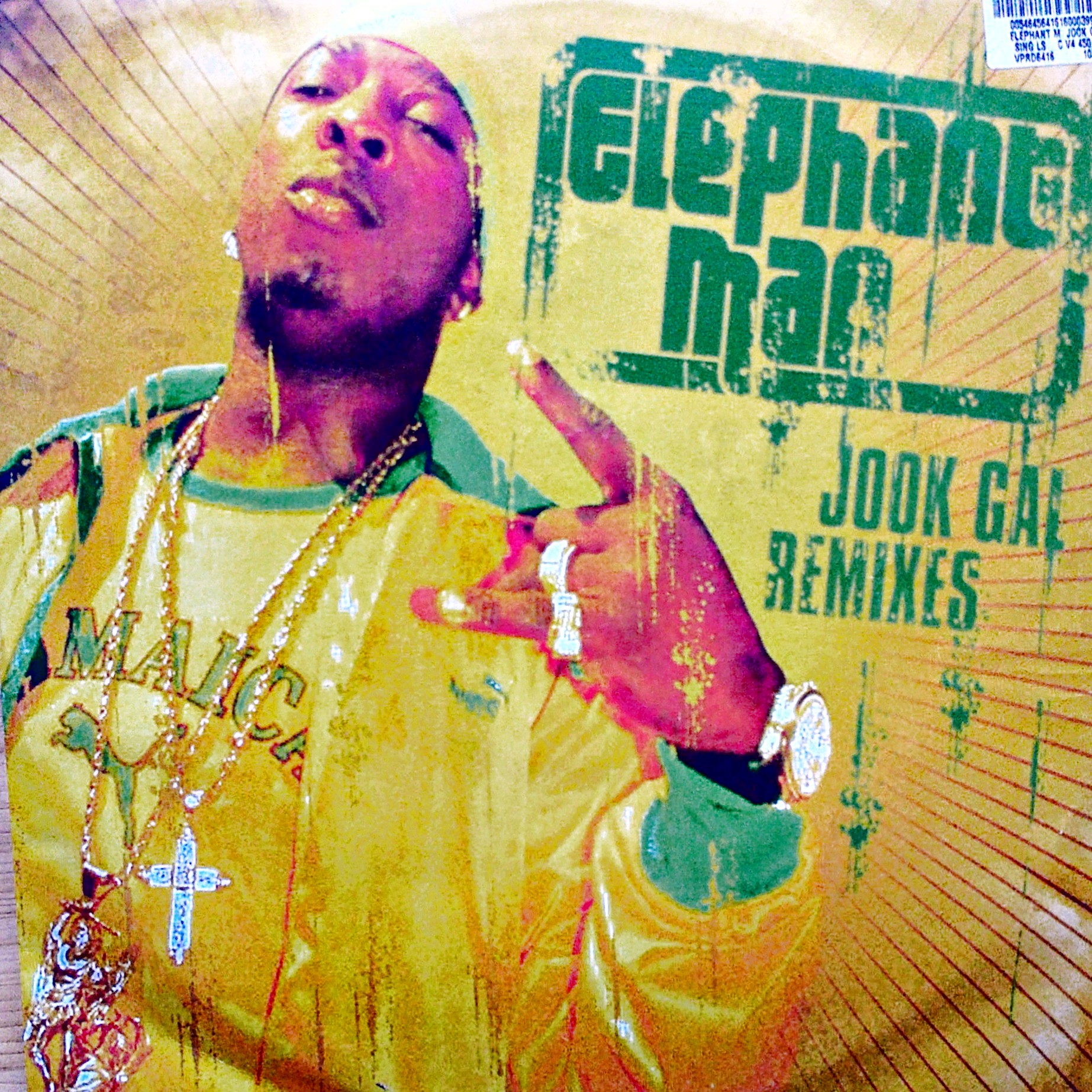 Elephant Man featuring Twista, YoungBloodz, Lil Jon, & Kiprich — Jook Gal cover artwork