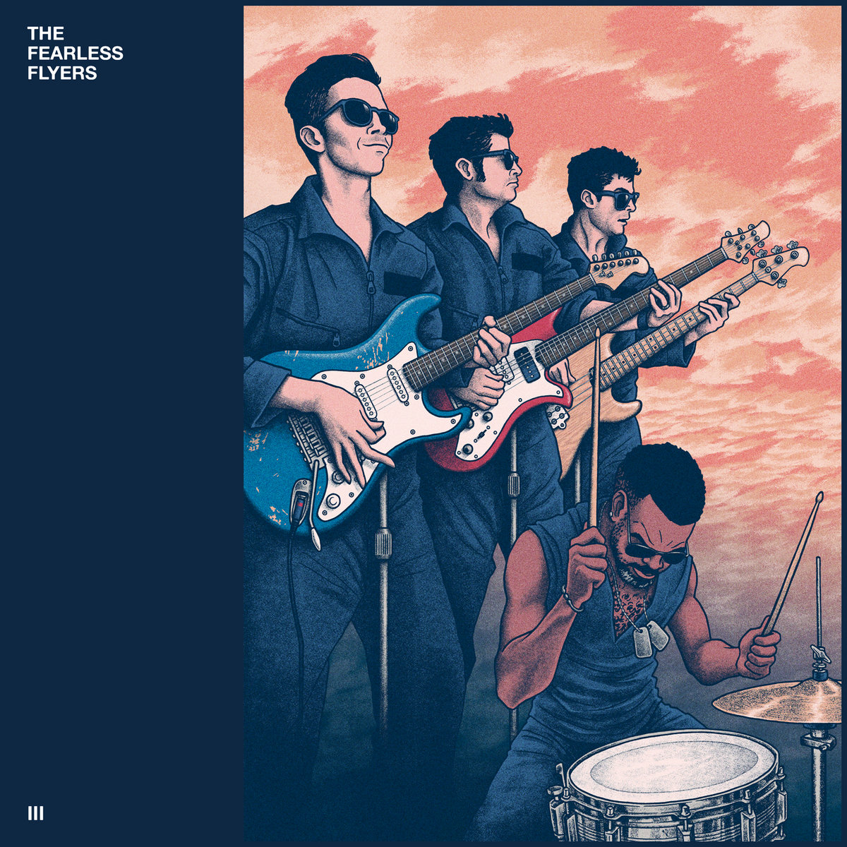 The Fearless Flyers — Three Basses cover artwork