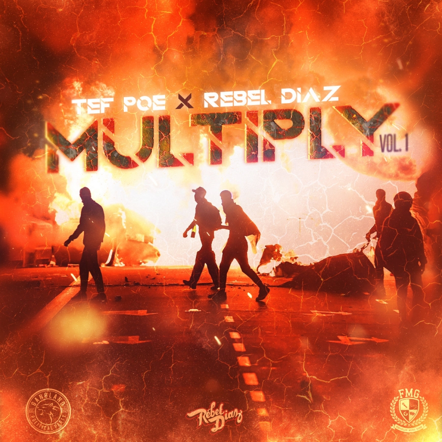 Rebel Diaz & Tef Poe — Multiply cover artwork