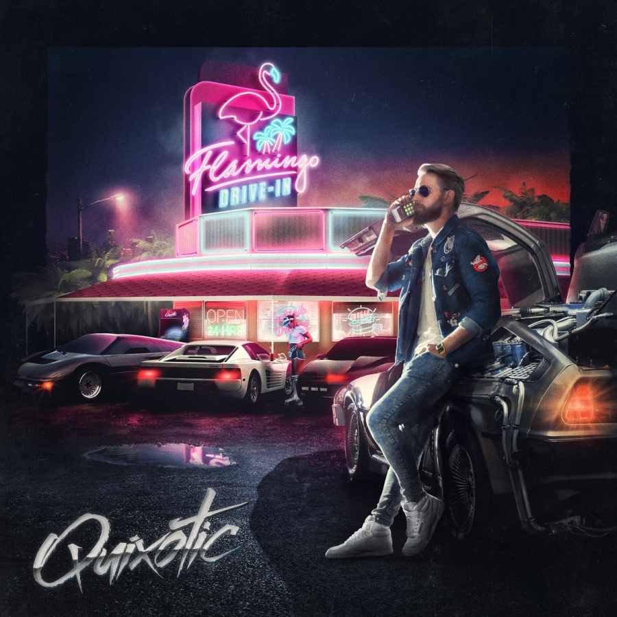 Quixotic Flamingo Drive-In cover artwork