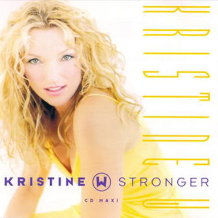 Kristine W Stronger (Junior&#039;s Marathon Mix) cover artwork