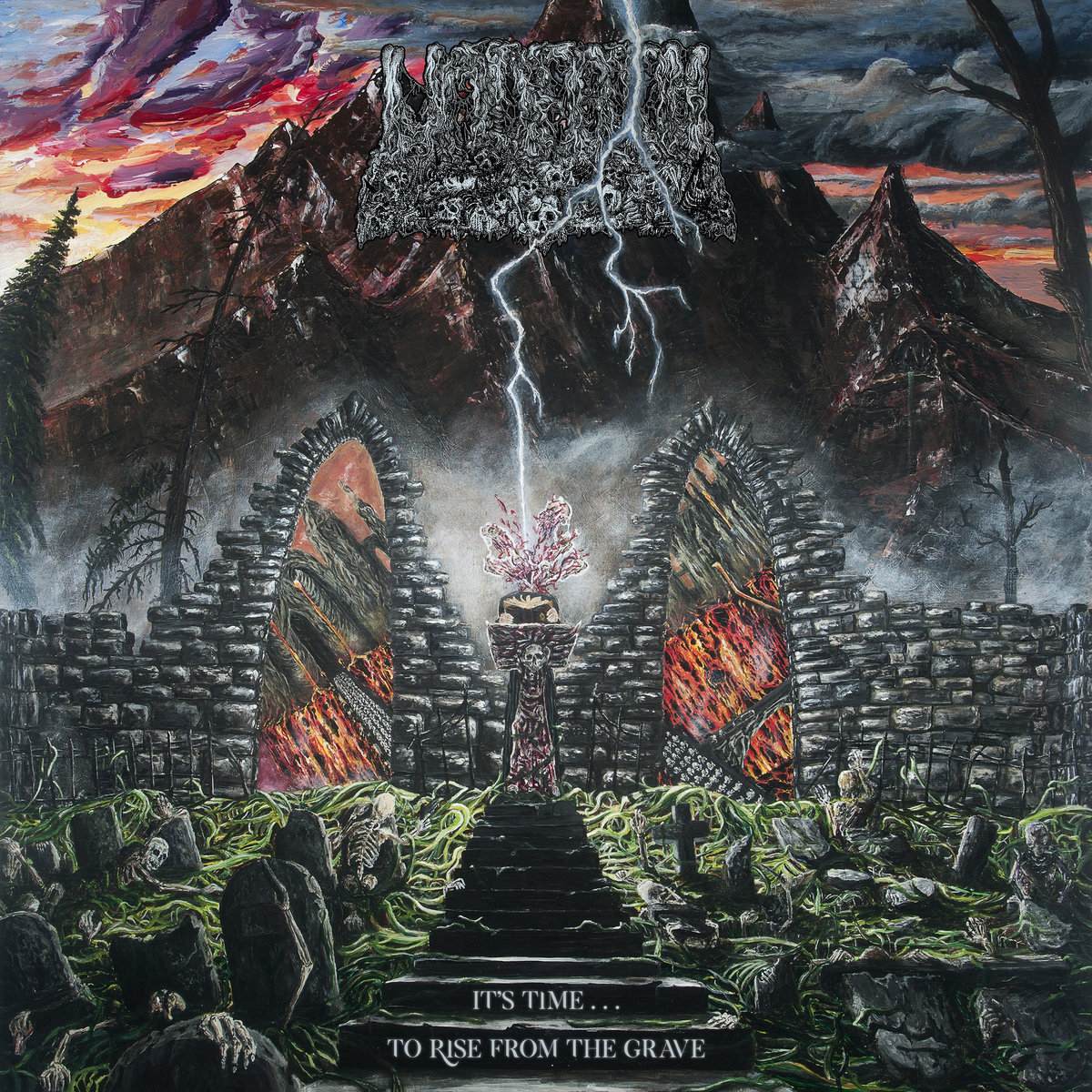 Undeath — Rise from the Grave cover artwork
