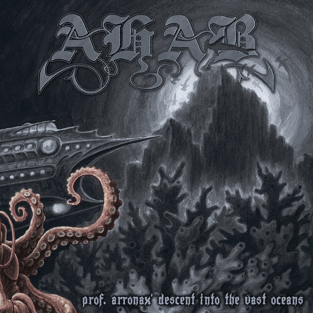 Ahab Prof. Arronax&#039; Descent Into The Vast Oceans cover artwork