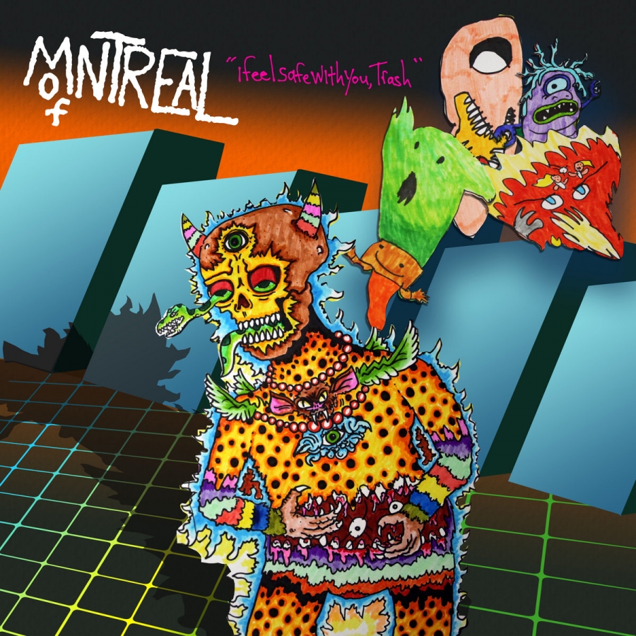 of Montreal I Feel Safe with You, Trash cover artwork