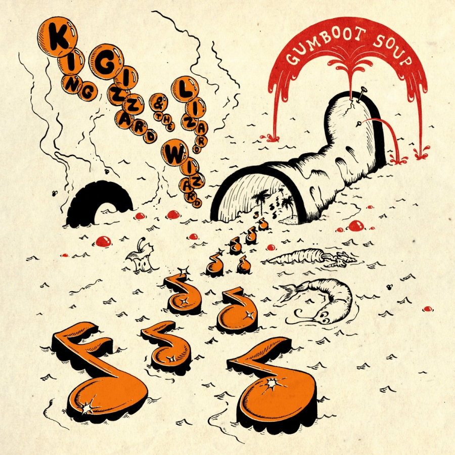 King Gizzard &amp; the Lizard Wizard Gumboot Soup cover artwork