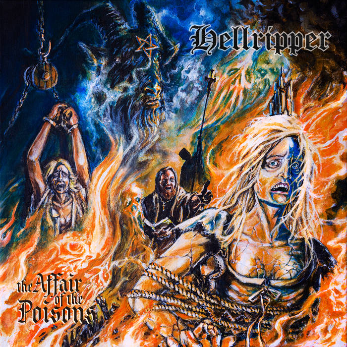 Hellripper The Affair of the Poisons cover artwork