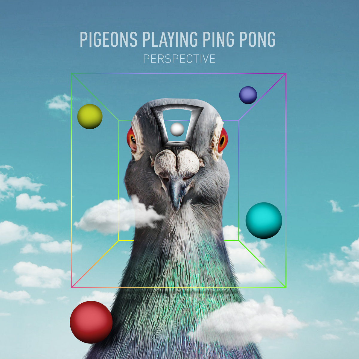 Pigeons Playing Ping Pong Perspective cover artwork