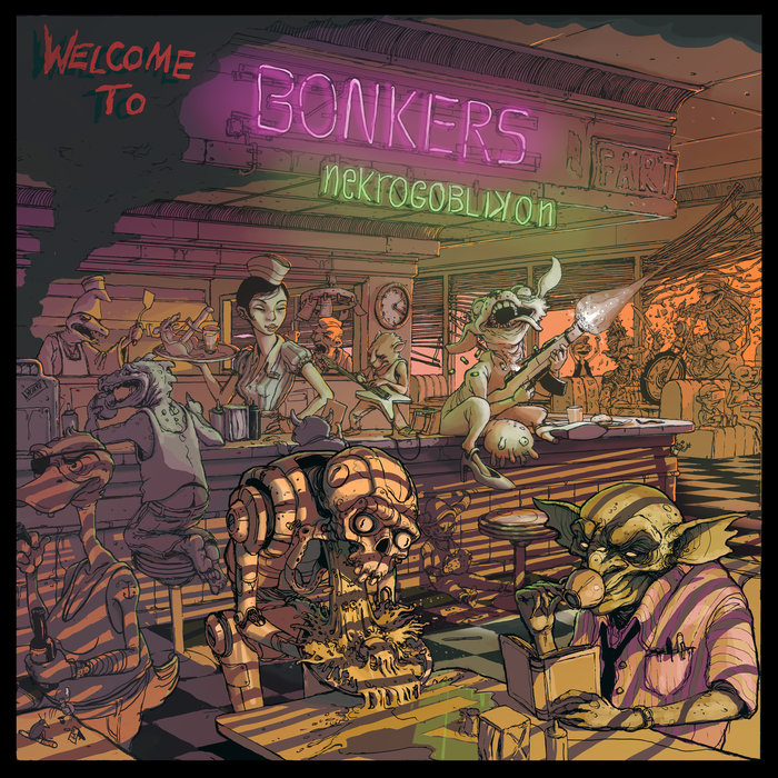 Nekrogoblikon Welcome to Bonkers cover artwork