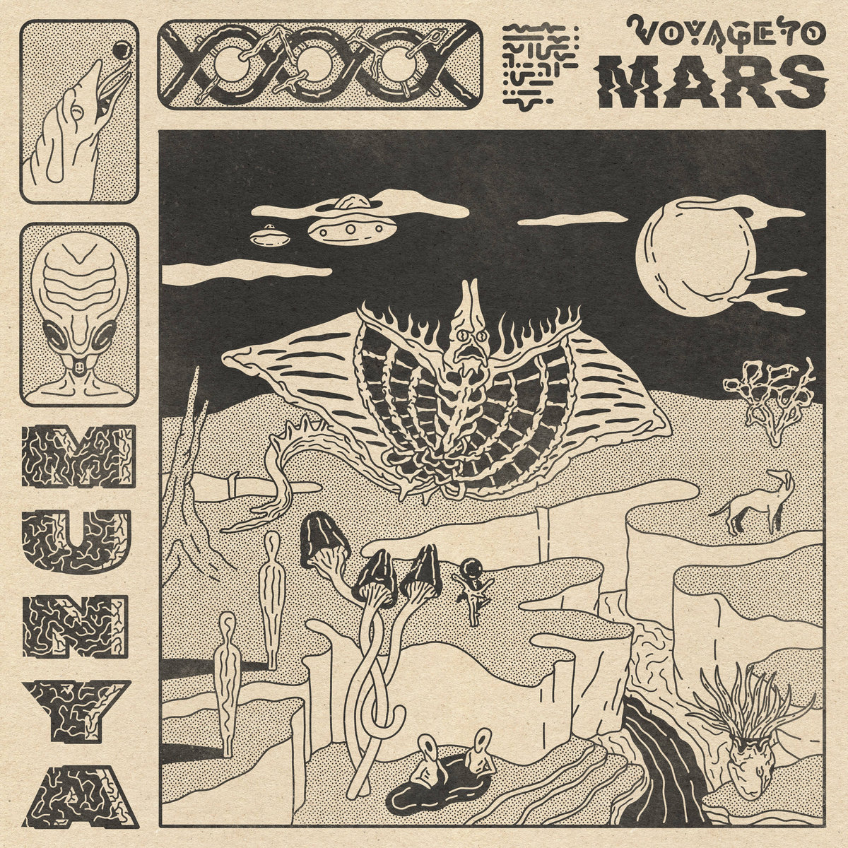 MUNYA — Voyage cover artwork
