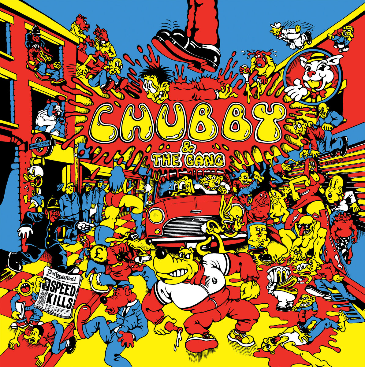 Chubby and The Gang — All Along The Uxbridge Road cover artwork