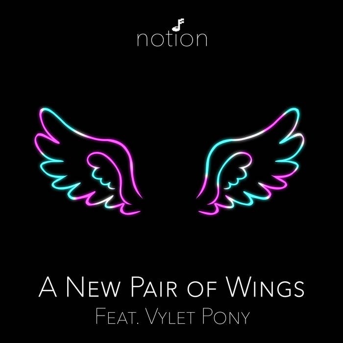 Sawtooth featuring Vylet Pony — A New Pair of Wings cover artwork