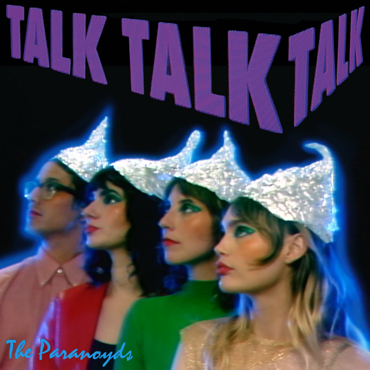 The Paranoyds Talk Talk Talk cover artwork