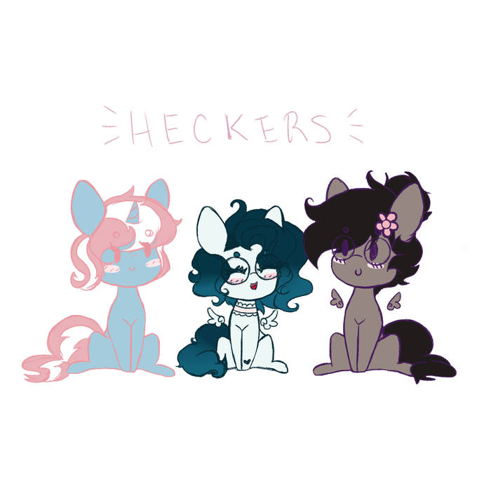 Vylet Pony featuring GalaxySquid & Namii — Heckers cover artwork