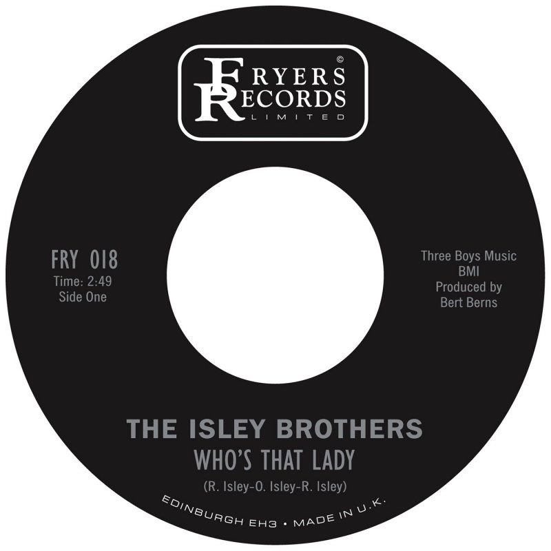 The Isley Brothers Who&#039;s That Lady cover artwork