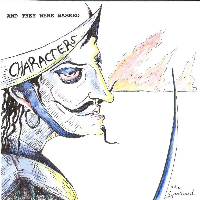 And They Were Masked Characters cover artwork