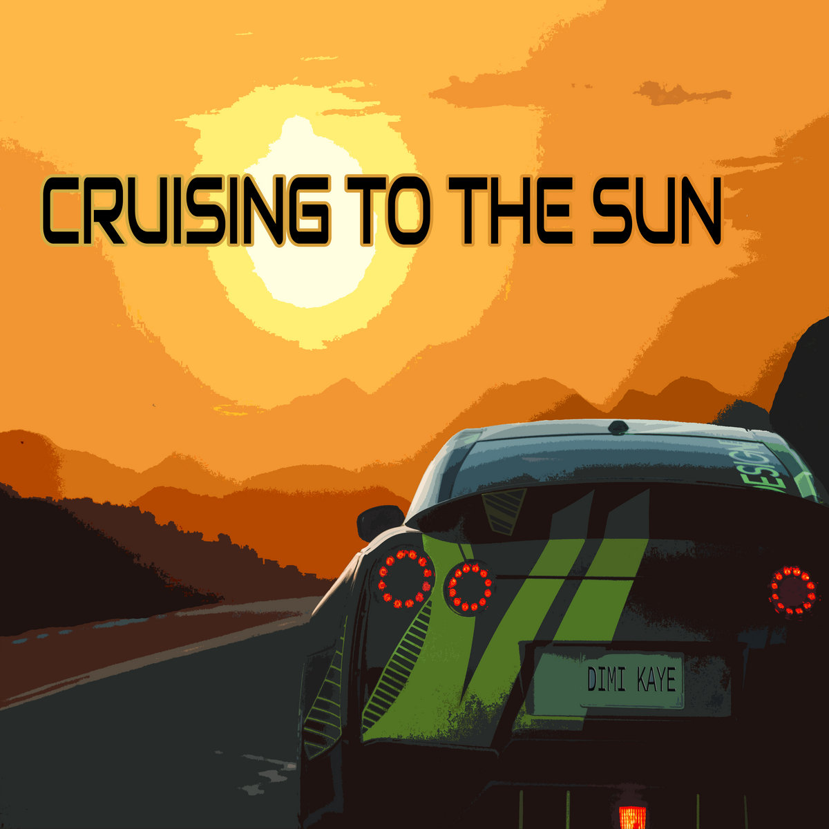 Dimi Kaye Cruising to the Sun cover artwork