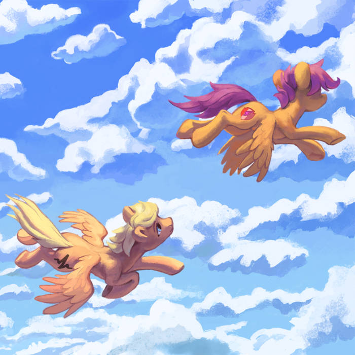 Przewalski&#039;s Ponies featuring M-G UniNew — Teenage Wonderbolt cover artwork