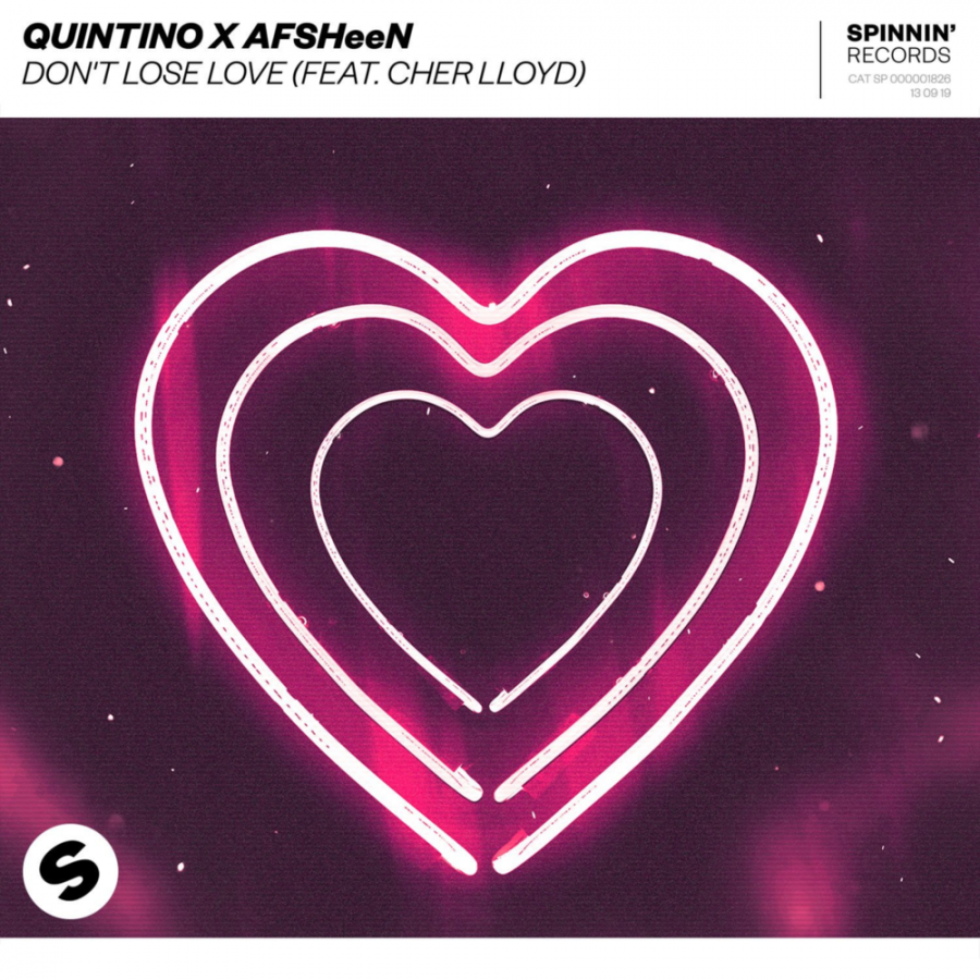 Quintino & AFSHeeN featuring Cher Lloyd — Don&#039;t Lose Love cover artwork