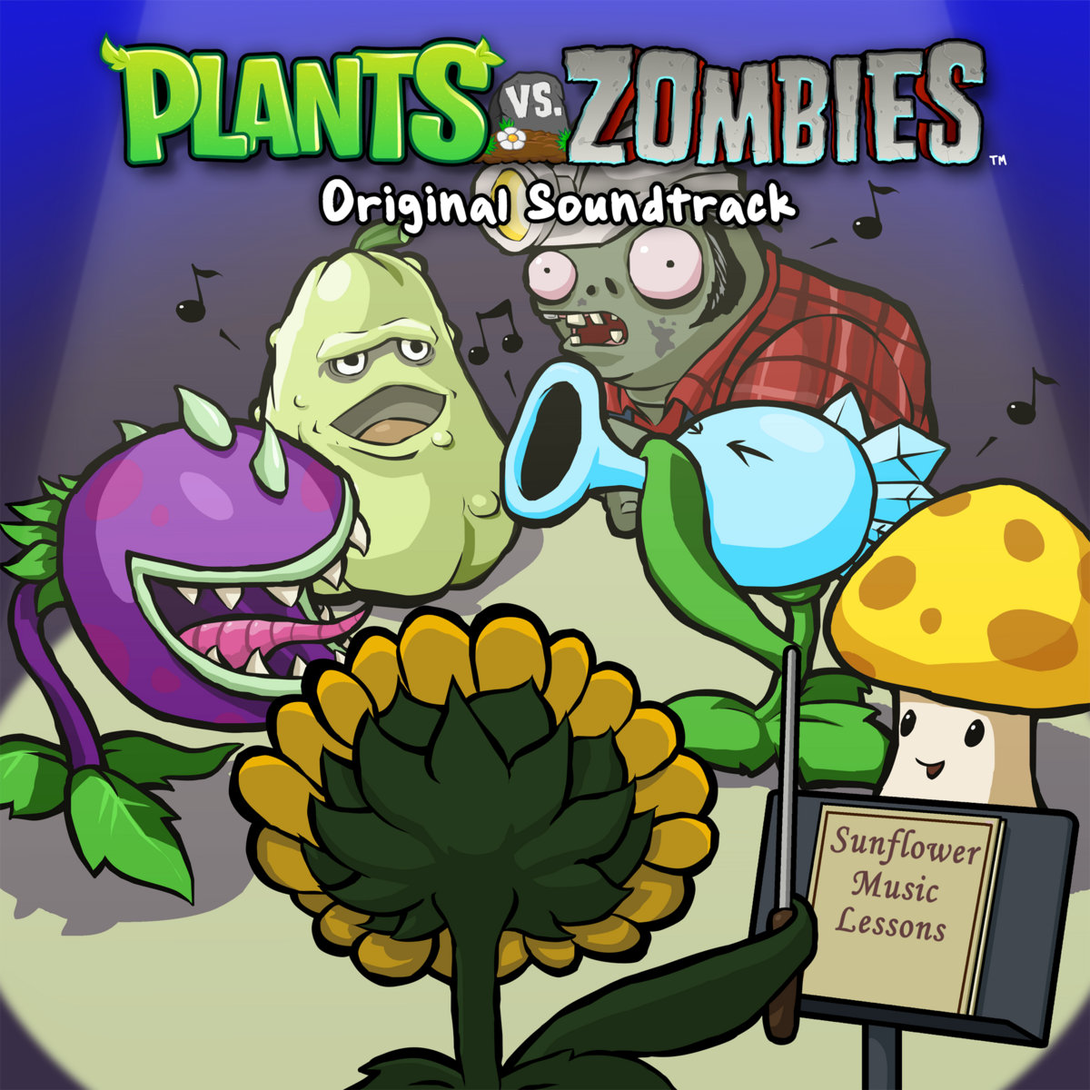 Laura Shigihara Plants Vs. Zombies (Original Video Game Soundtrack) cover artwork