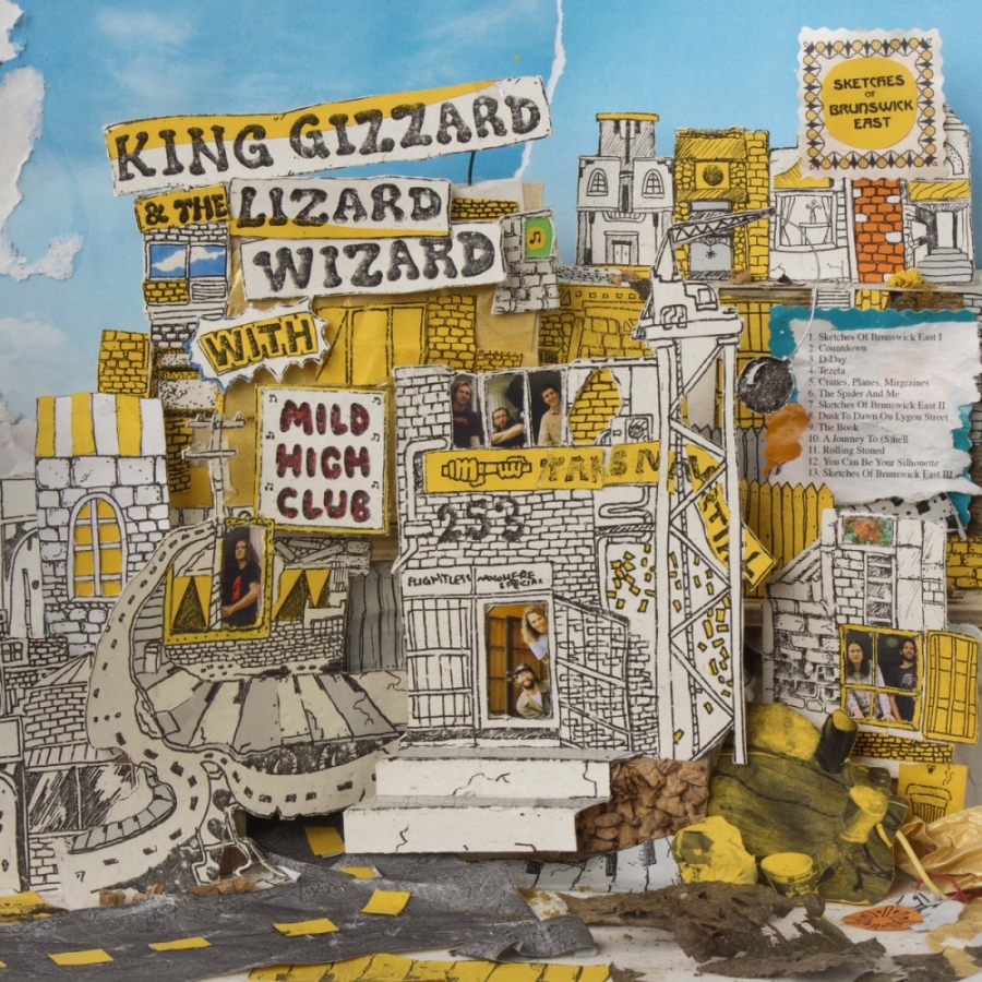 King Gizzard &amp; the Lizard Wizard Sketches of Brunwick East cover artwork