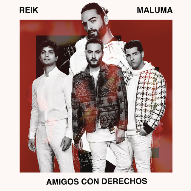 Reik & Maluma — Amigos Con Derechos cover artwork