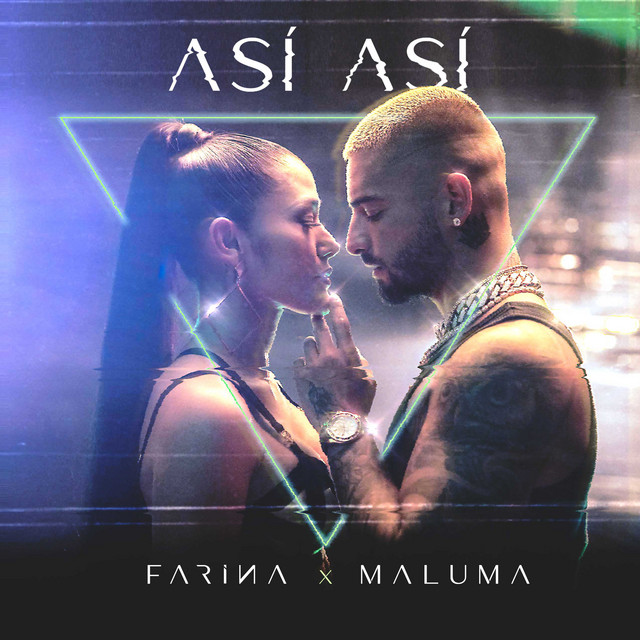 Farina & Maluma — Así Así cover artwork