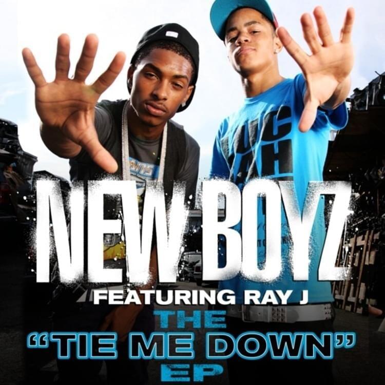 New Boyz ft. featuring Ray J Tie Me Down cover artwork