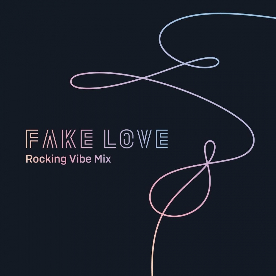 BTS — FAKE LOVE (Rocking Vibe Mix) cover artwork