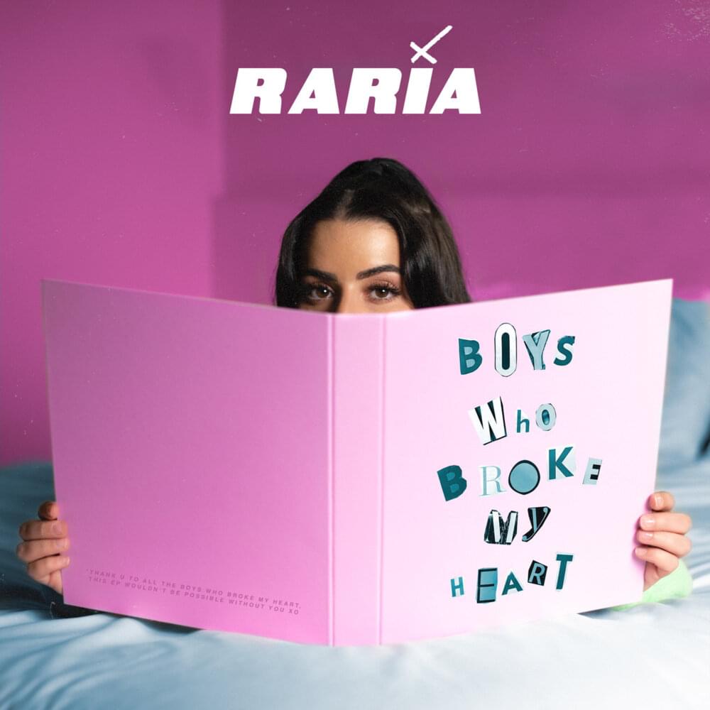RARIA Boys Who Broke My Heart (EP) cover artwork