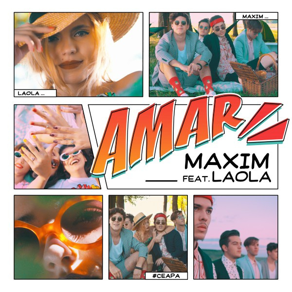 Maxim featuring Laola — Amar cover artwork